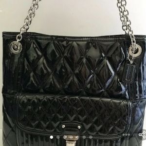 Coach Bags - Coach Poppy Liquid Large Slim Tote Coach Bags - Coach Poppy Liquid Large Slim Tote